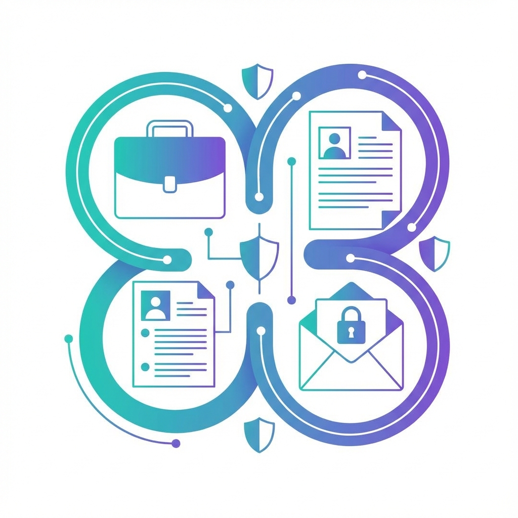 Job hunting with email privacy